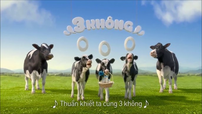 Quảng cáo Vinamilk - Bò sữa ngoan (nói không với chất bảo quản)