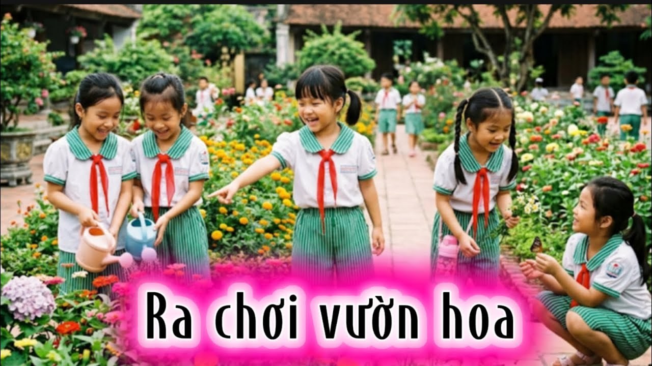 Ra Chơi Vườn  Hoa