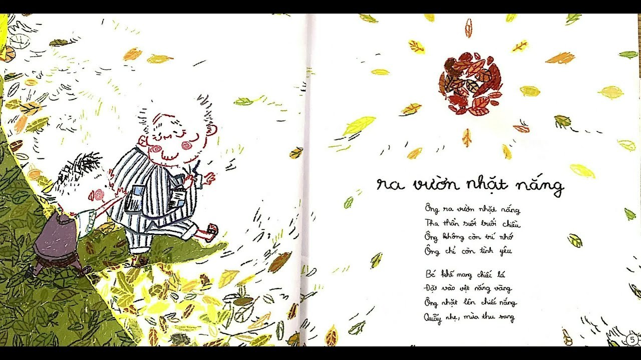 ra vườn nhặt nắng