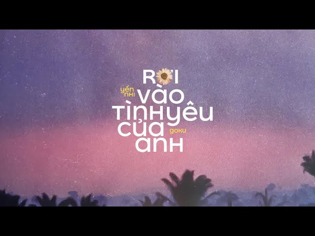 Rơi vào tình yêu của anh