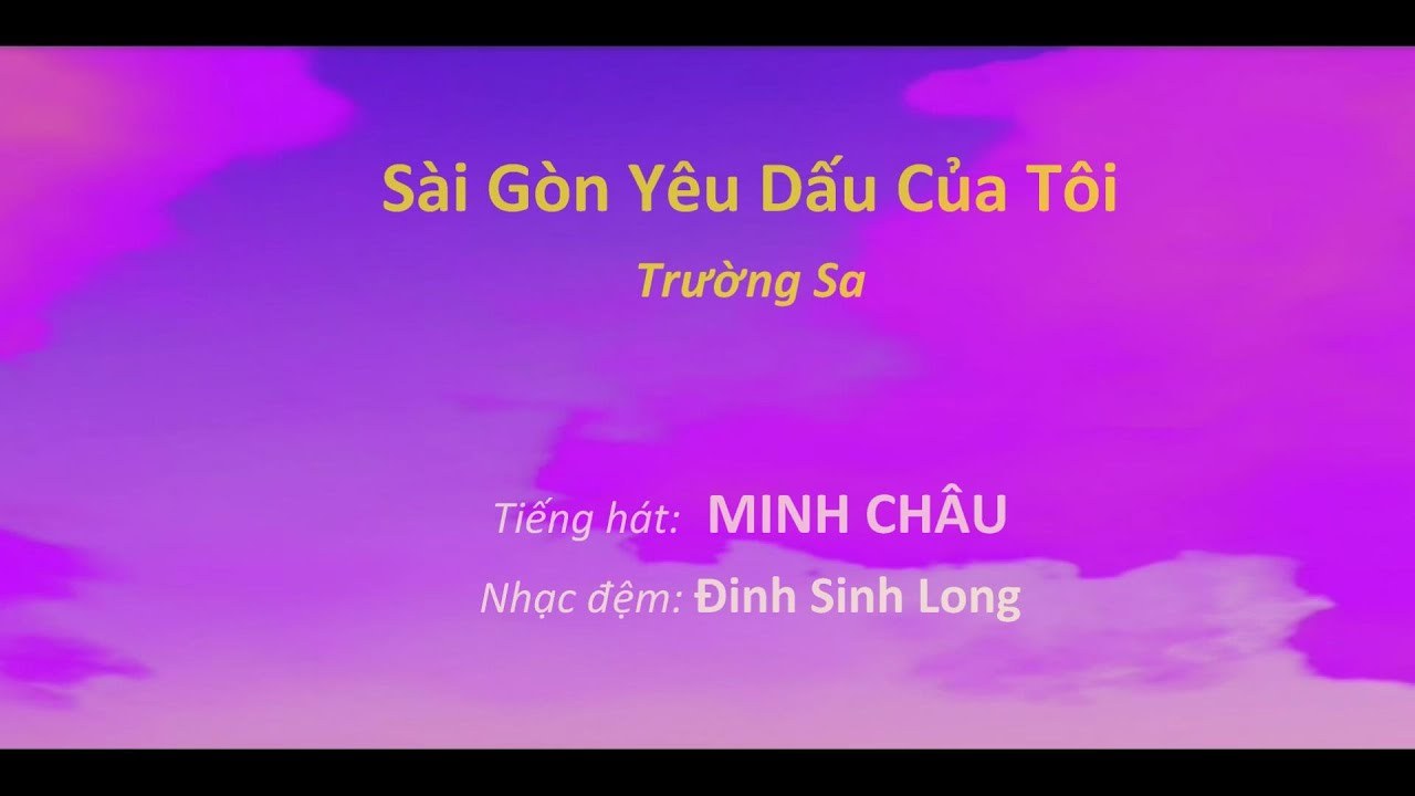 Sài Gòn xin lỗi nhé