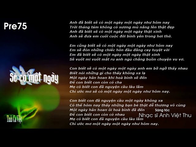 Sẽ có một ngày