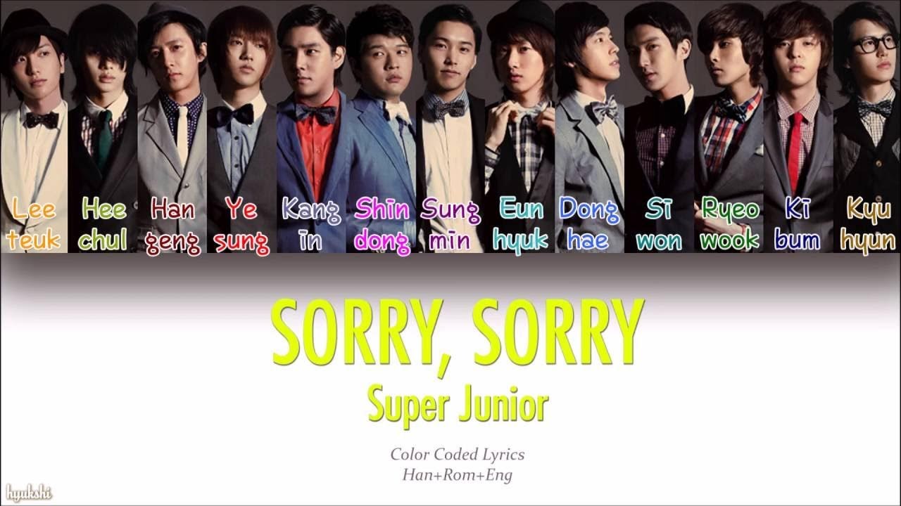 Sorry Sorry