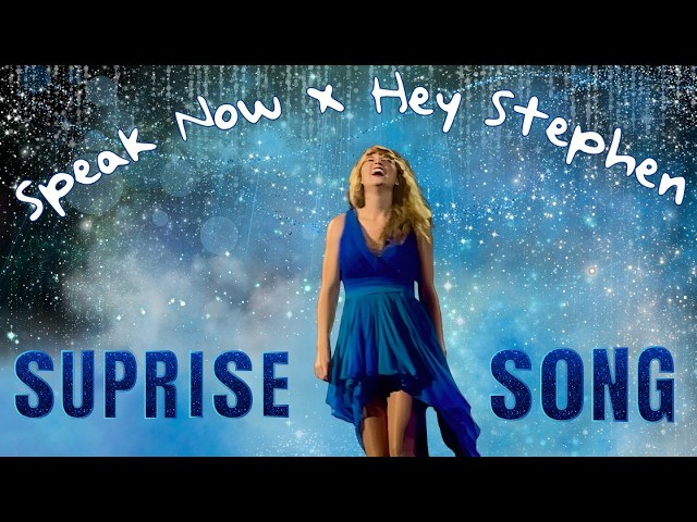 Speak Now x Hey Stephen