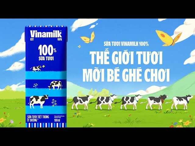 Sữa Tươi Nguyên Chất Trăm Phần Trăm