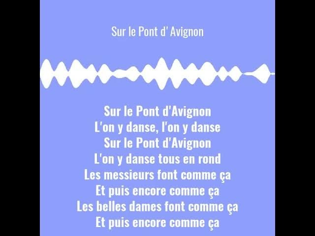 Sur Le Pont d'Avignon