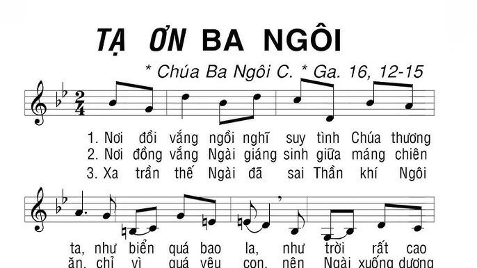 Tạ Ơn Ba Ngôi (Lễ Chúa Ba Ngôi năm C)