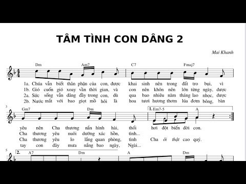 tâm tình con dâng 2