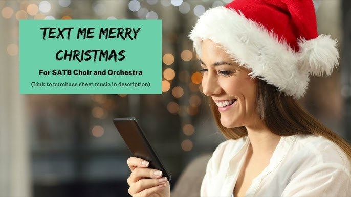 Text Me Merry Christmas 