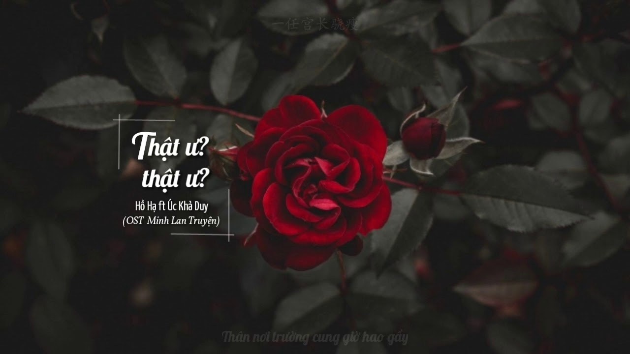 Thật ư thật ư (知否 知否)