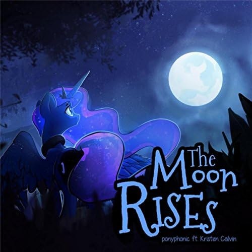 The moon rise