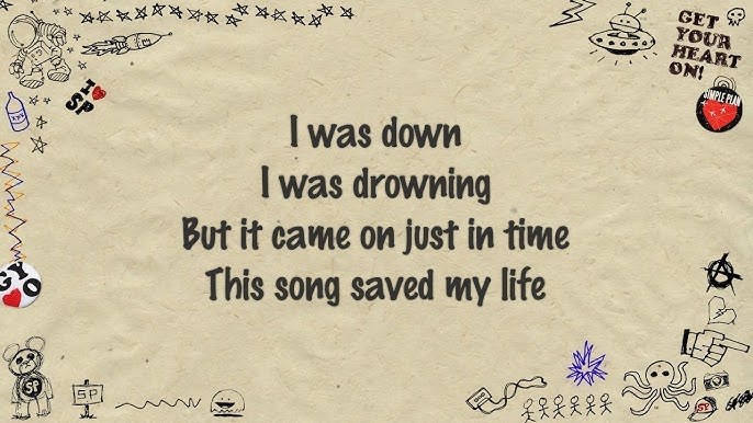 This Song Save My Life