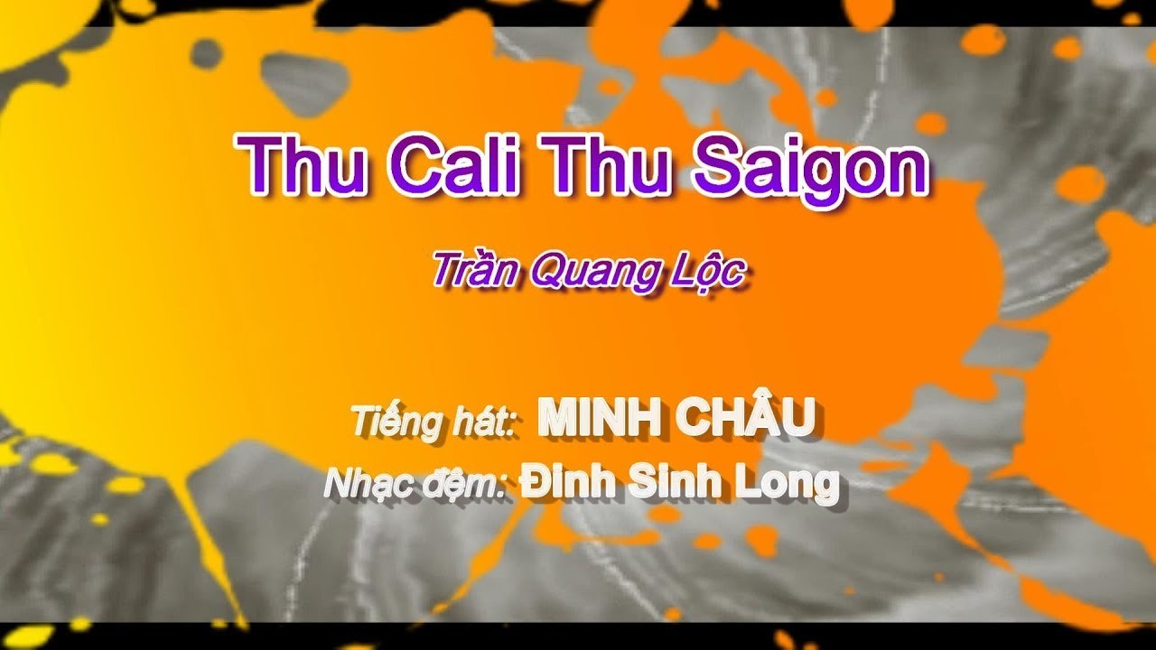 THU CALI THU SÀI GÒN