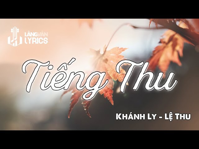 Tiếng Thu
