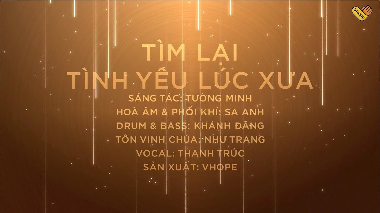 Tìm lại tình yêu lúc xưa