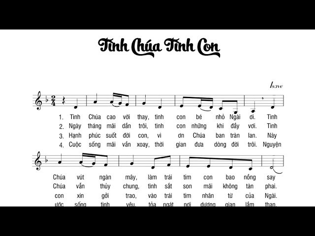 Tình Chúa Tình Con