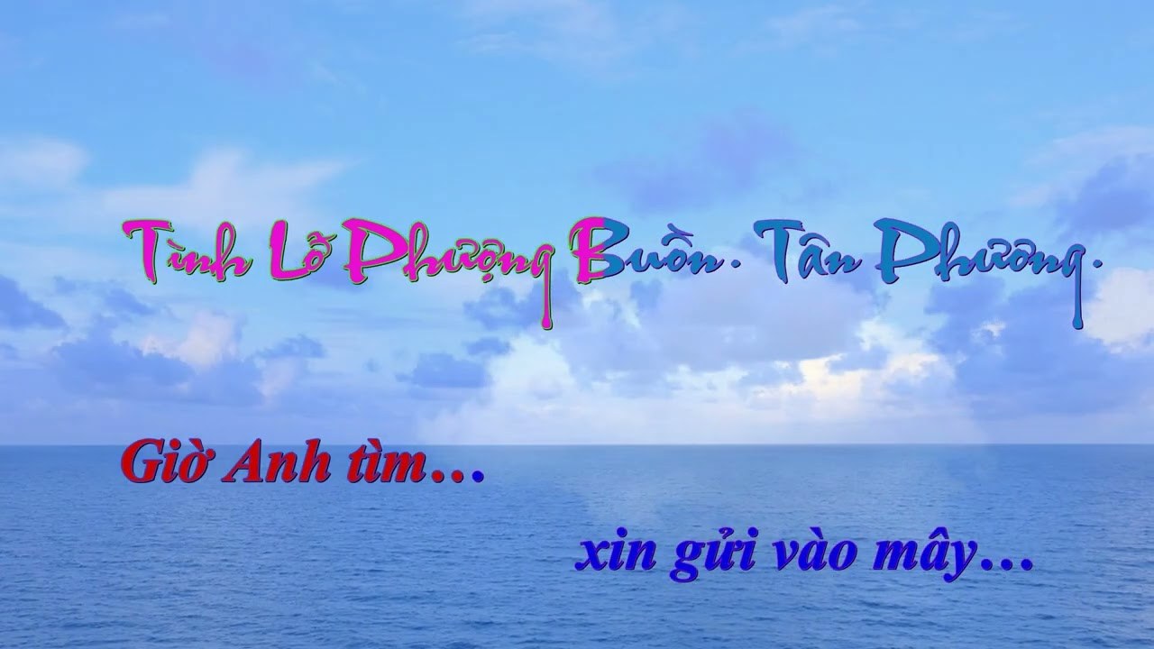 Tình Lỡ Phượng Buồn