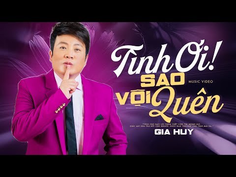 Tình ơi sao vội quên