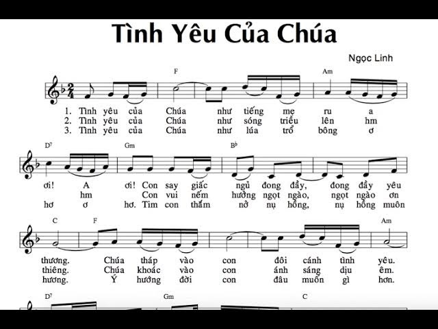 Tình Yêu Của Chúa