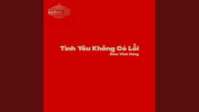 Tình yêu không có lỗi