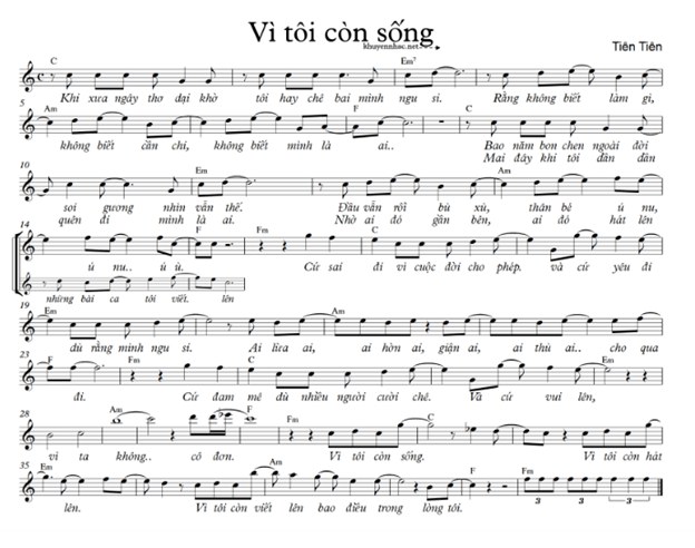 Tôi Còn Sống 
