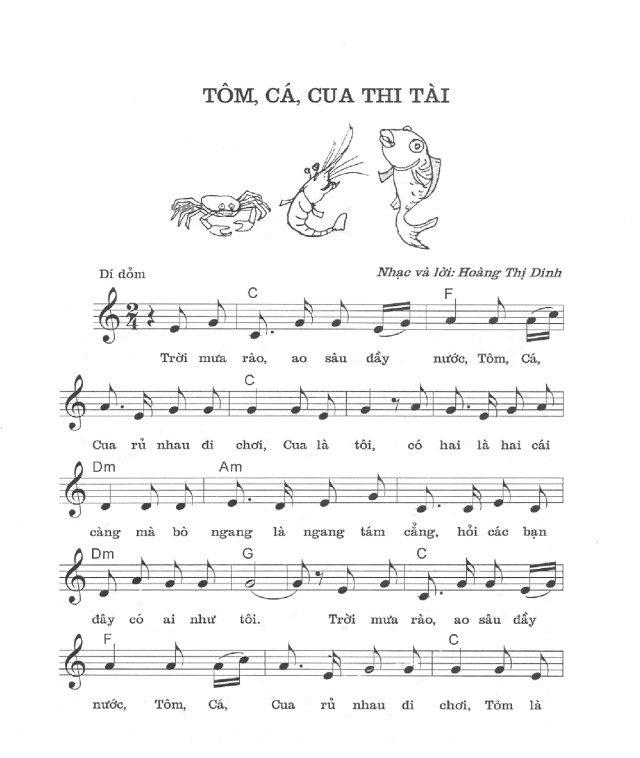Tôm Cá Cua thi tài