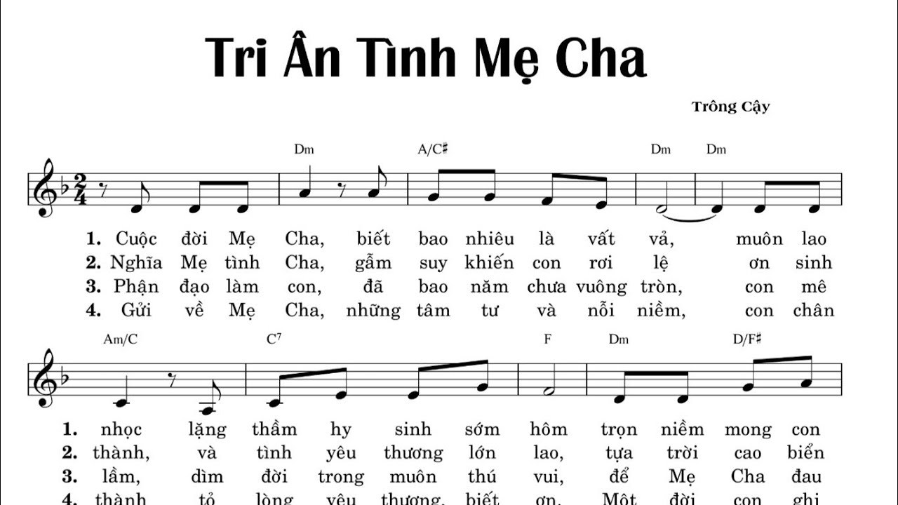 Tri Ân Tình Mẹ Cha
