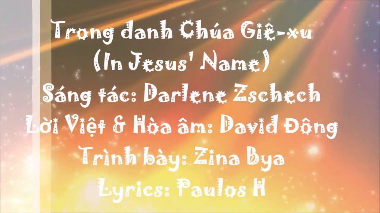 Trong danh Giê-xu (In Jesus' Name)