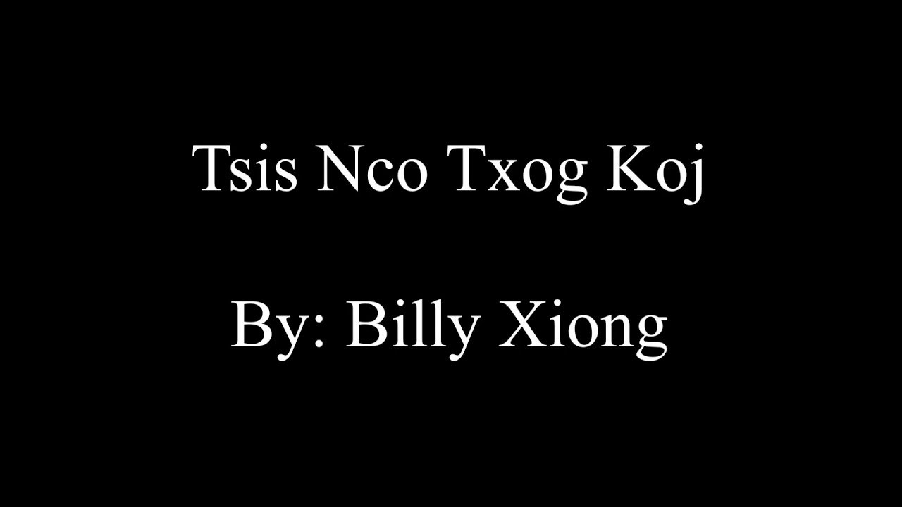 Tsis Nco Txog Koj