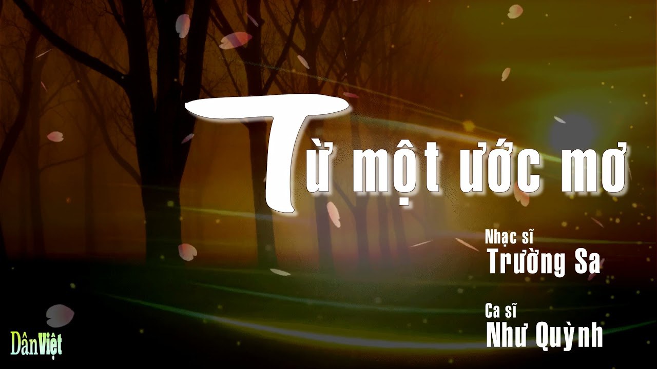 Từ một ước mơ