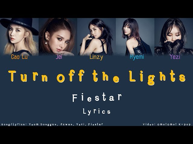 Turn Off The Lights