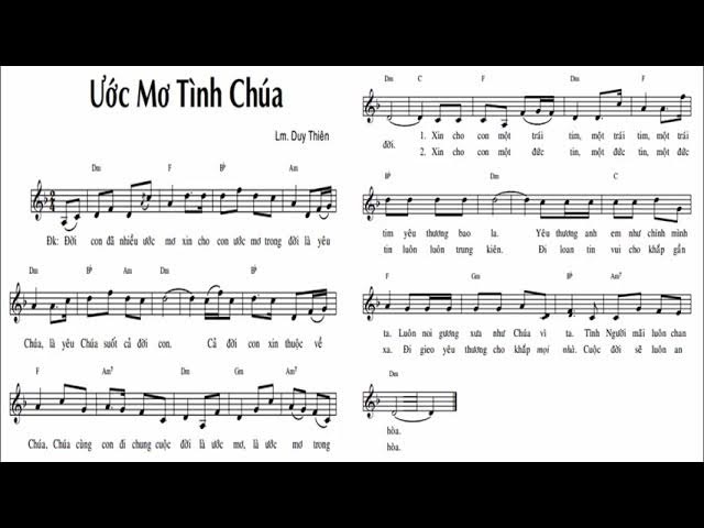 Ước Mơ Tình Chúa