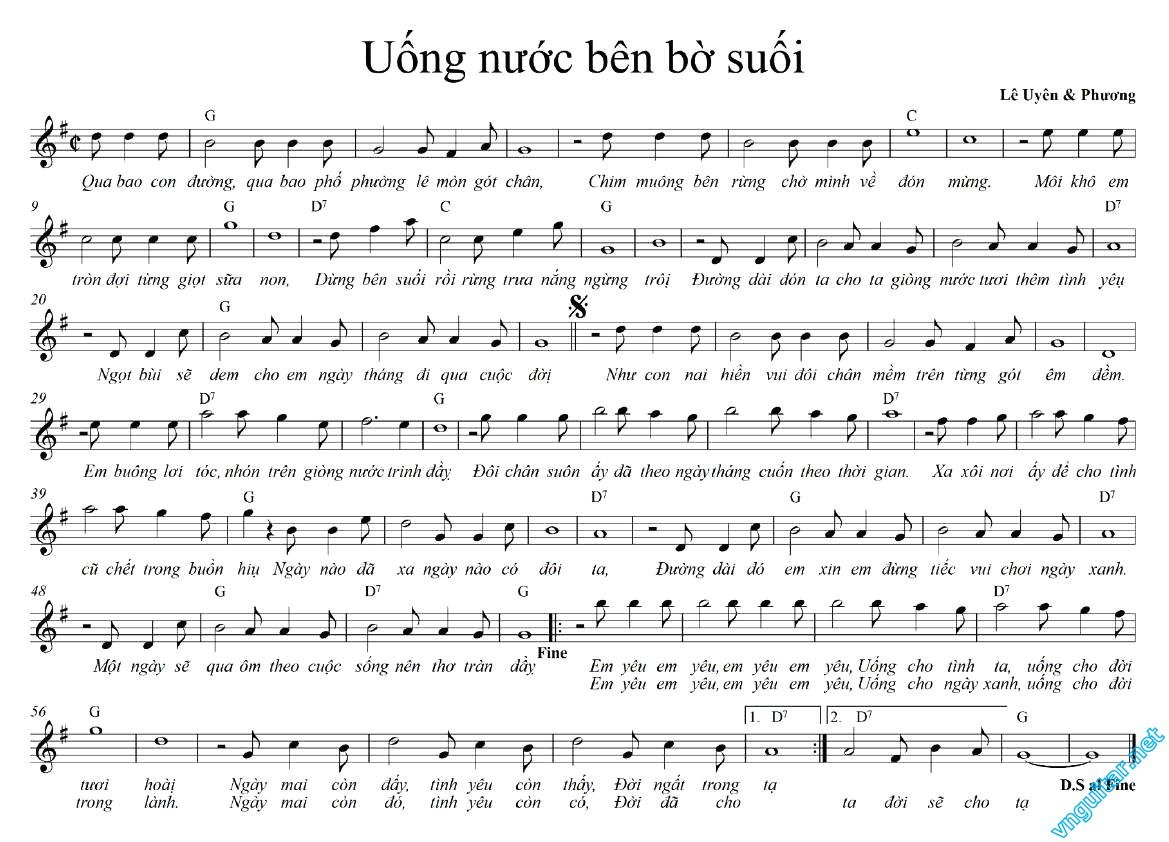 Uống nước bên bờ suối
