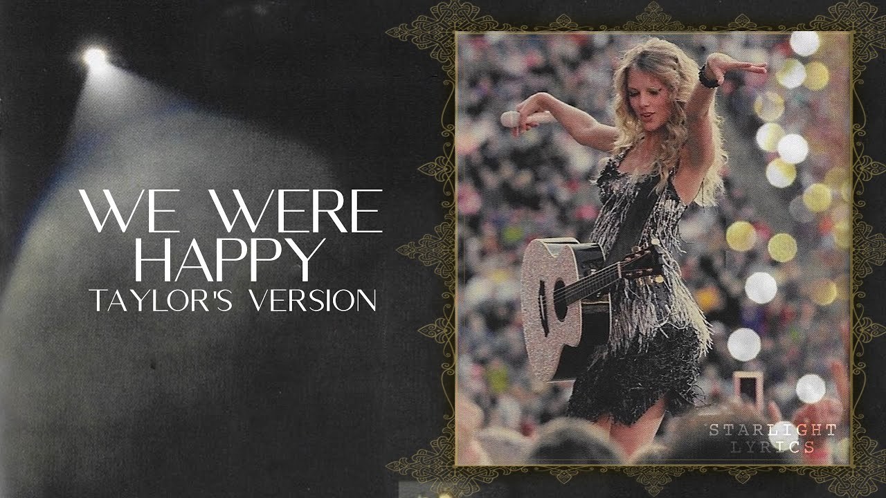 We Were Happy