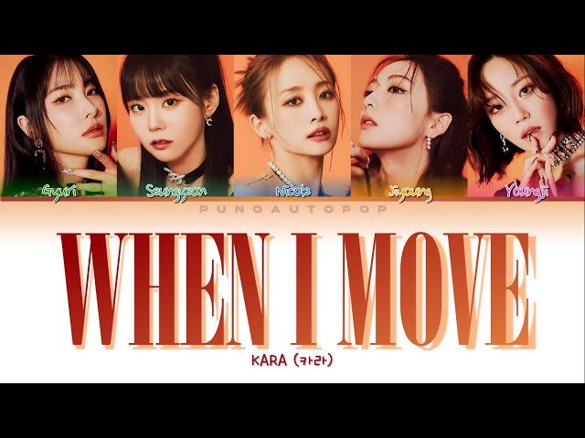 When I Move