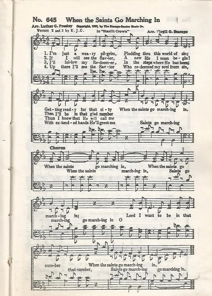 When The Saints Go Marching In