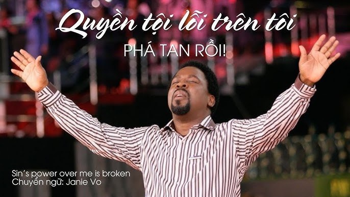Xiềng tội lỗi ở trên con phá tan rồi (Sin's power over me is broken)