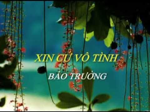 Xin cứ vô tình