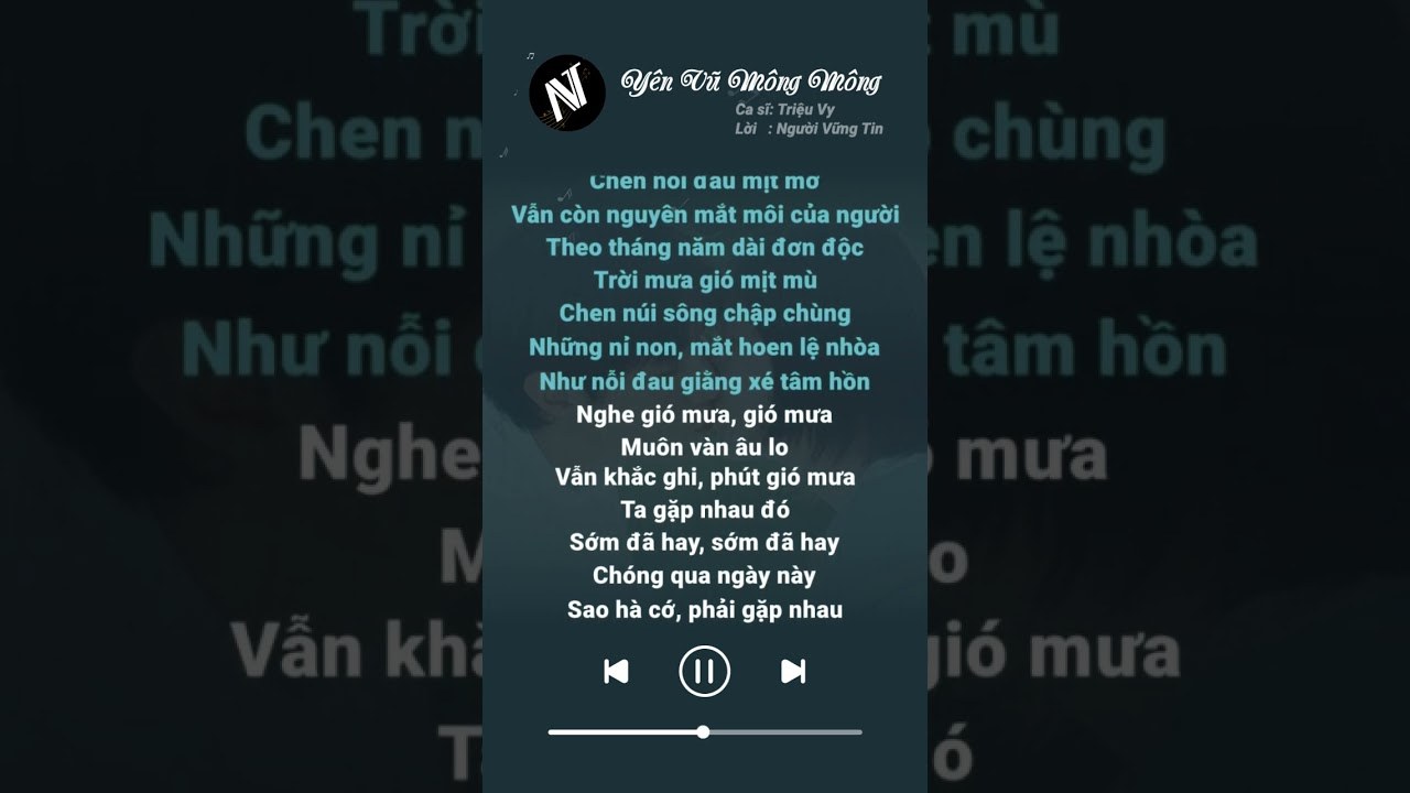 Yên vũ mênh mông