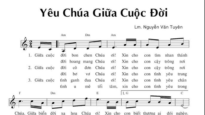  Yêu Chúa giữa cuộc đời  