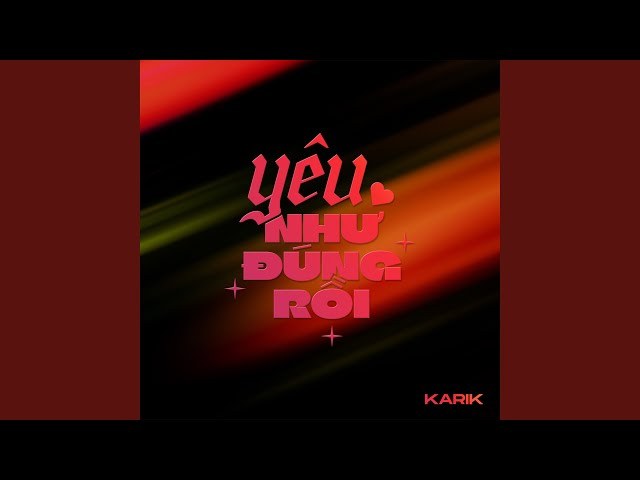 Yêu Như Đúng Rồi
