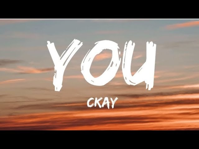 You